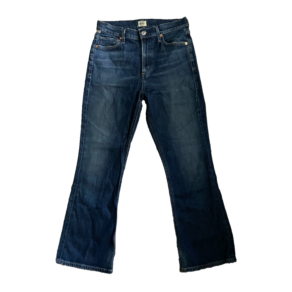 Citizens of Humanity Premium Vintage Demy Jeans Size 26 Distressed Cropped Flare